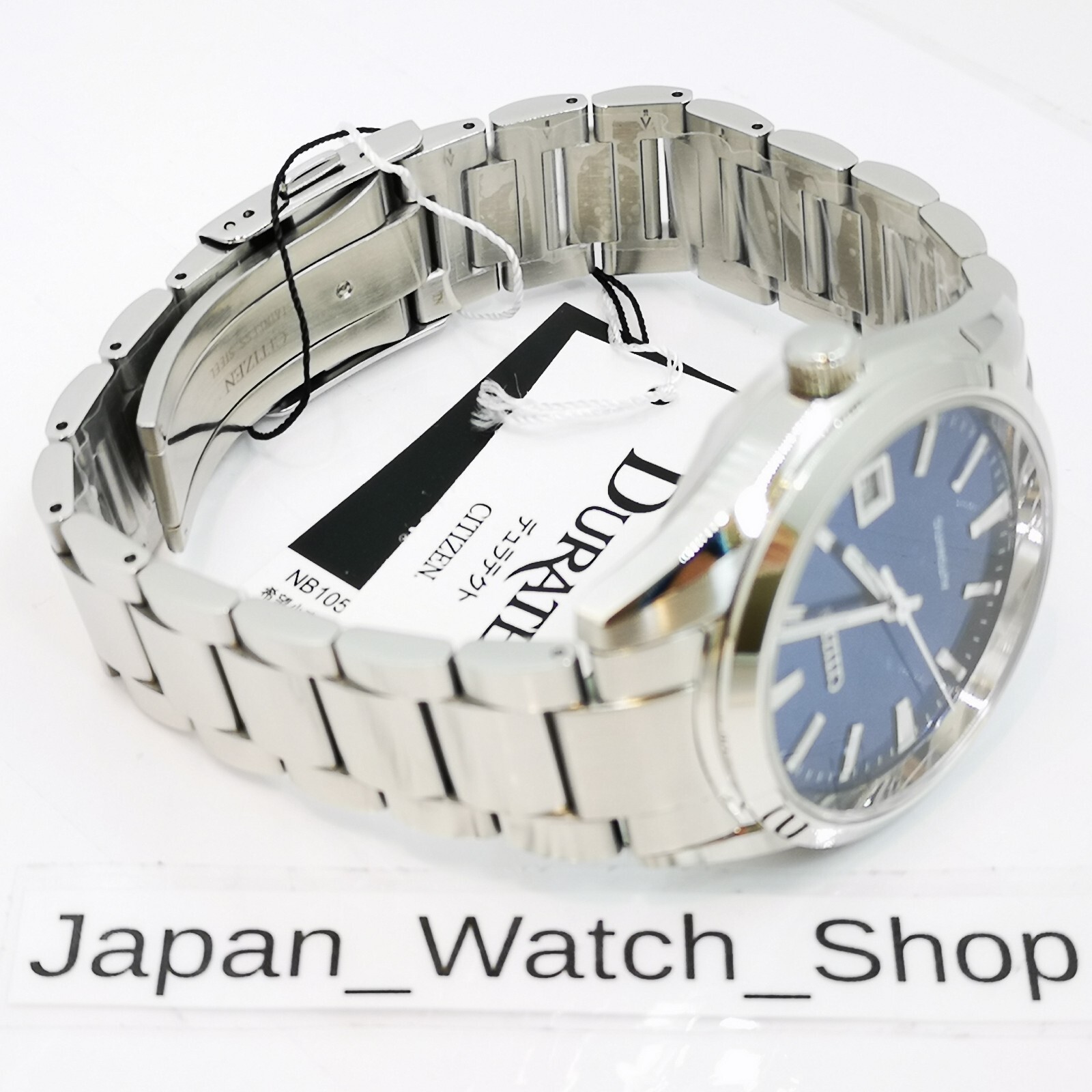 CITIZEN NB1050-59L Blue Mechanical Auto Sapphire Glass Men’s Watch New in Box