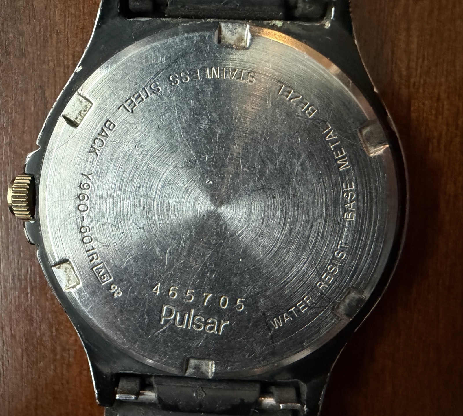 Pulsar Y960-601R, Analog-Digital, Alarm, Vintage