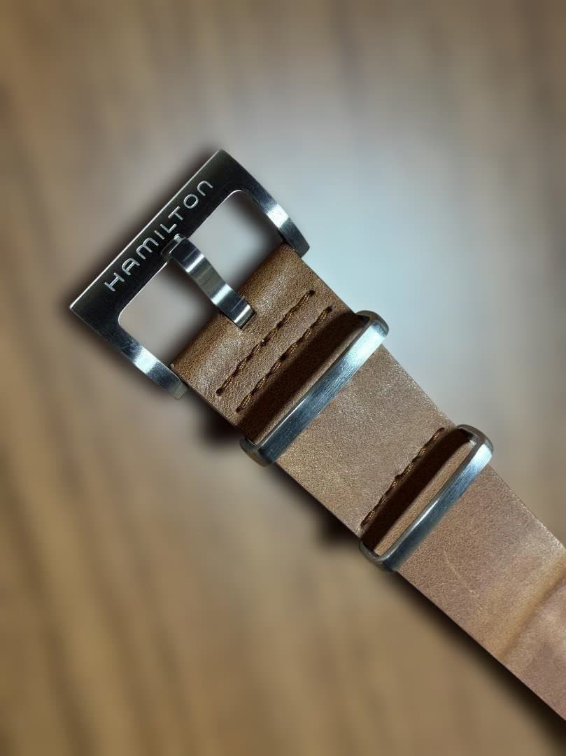 Hamilton Genuine Leather Nato Strap