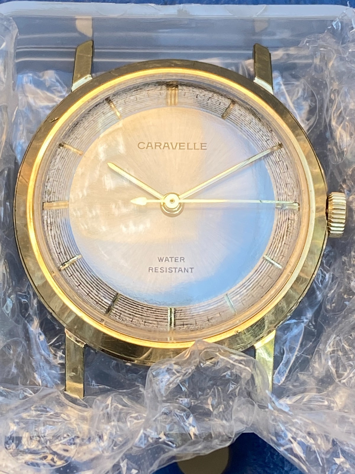 Vintage Caravelle “Polerouter” Manual Wind Gold Plated 11DO 7 Jewels Serviced