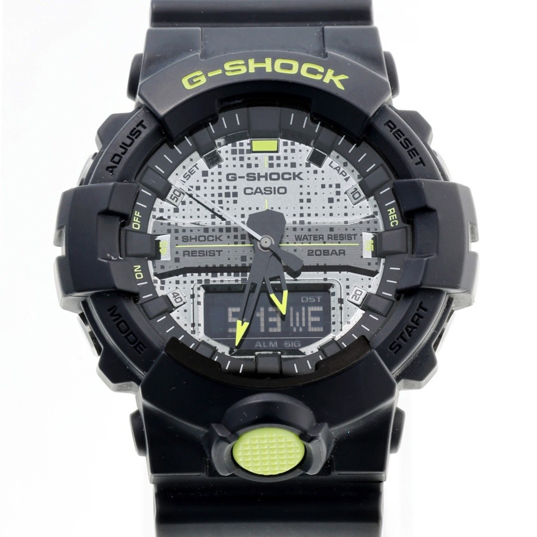 CASIO G SHOCK GA 800 Series GA 800DC 1ADR Quartz Black Silver