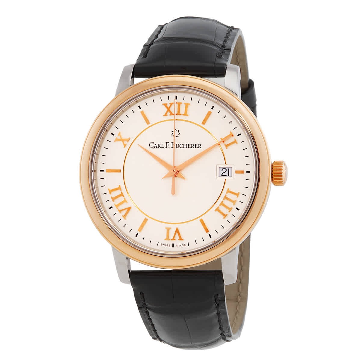 Carl F. Bucherer Adamavi 39mm Automatic Silver Dial Men’s Watch
