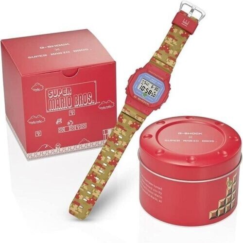 Casio G-Shock Nintendo collaboration Game Super Mario Bros Watch DW-5600SMB-4JR