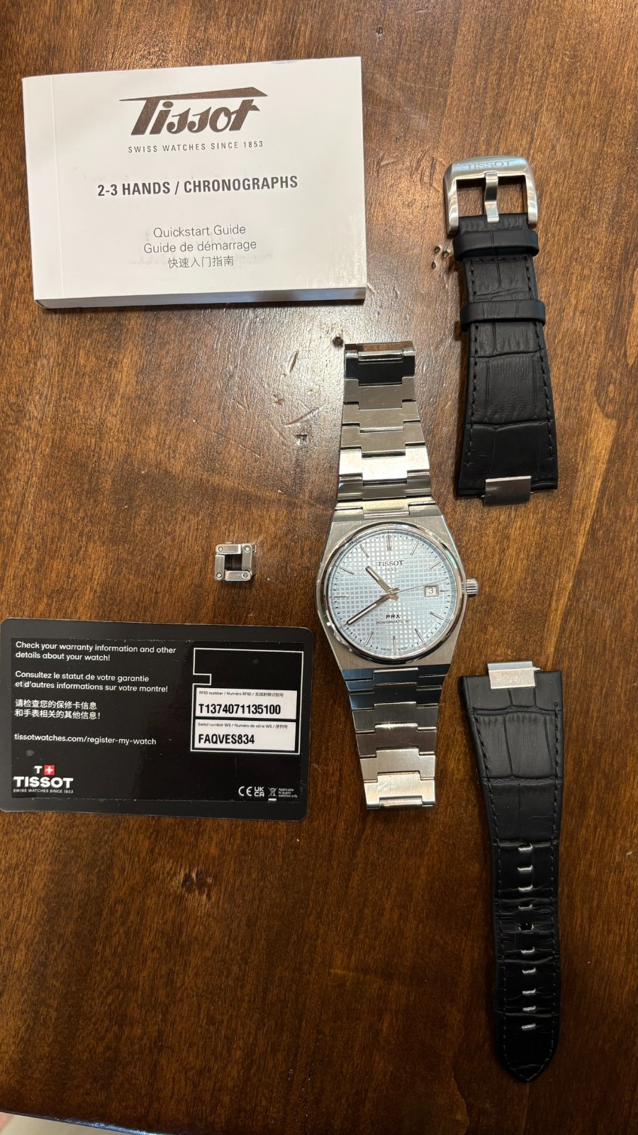 Tissot PRX Powermatic 80 – Ice Blue – 40mm Men’s Watch – T137.407.11.351.00