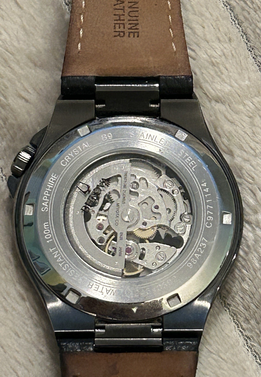Bulova Maquina Automatic Skeleton Dial 46mm