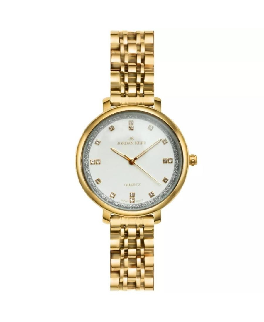 JORDAN KERR Women Analog Quartz Casual Watch Classic Dress 36mm Waterproof Round
