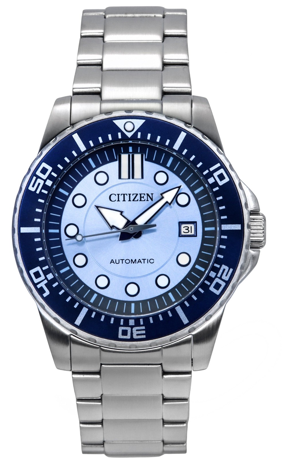 Citizen Limited Edition Stainless Steel Blue Dial NJ0178-81M 100M Mens Watch