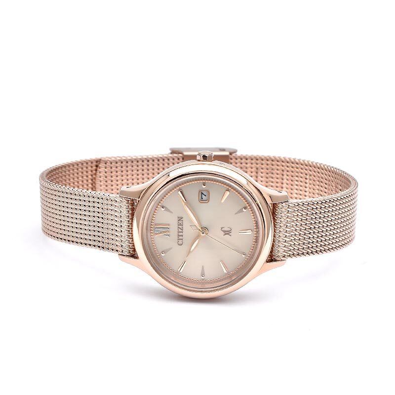 Citizen xC EW2635-54A Quartz Pink Gold Dial 28 mm Watch