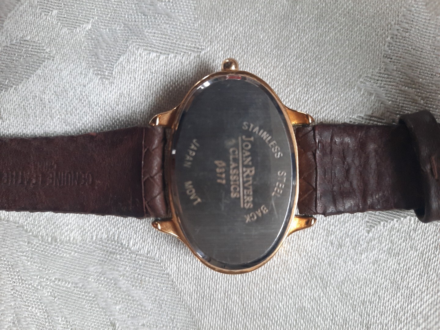 joan rivers classics watch 377 quartz new battery