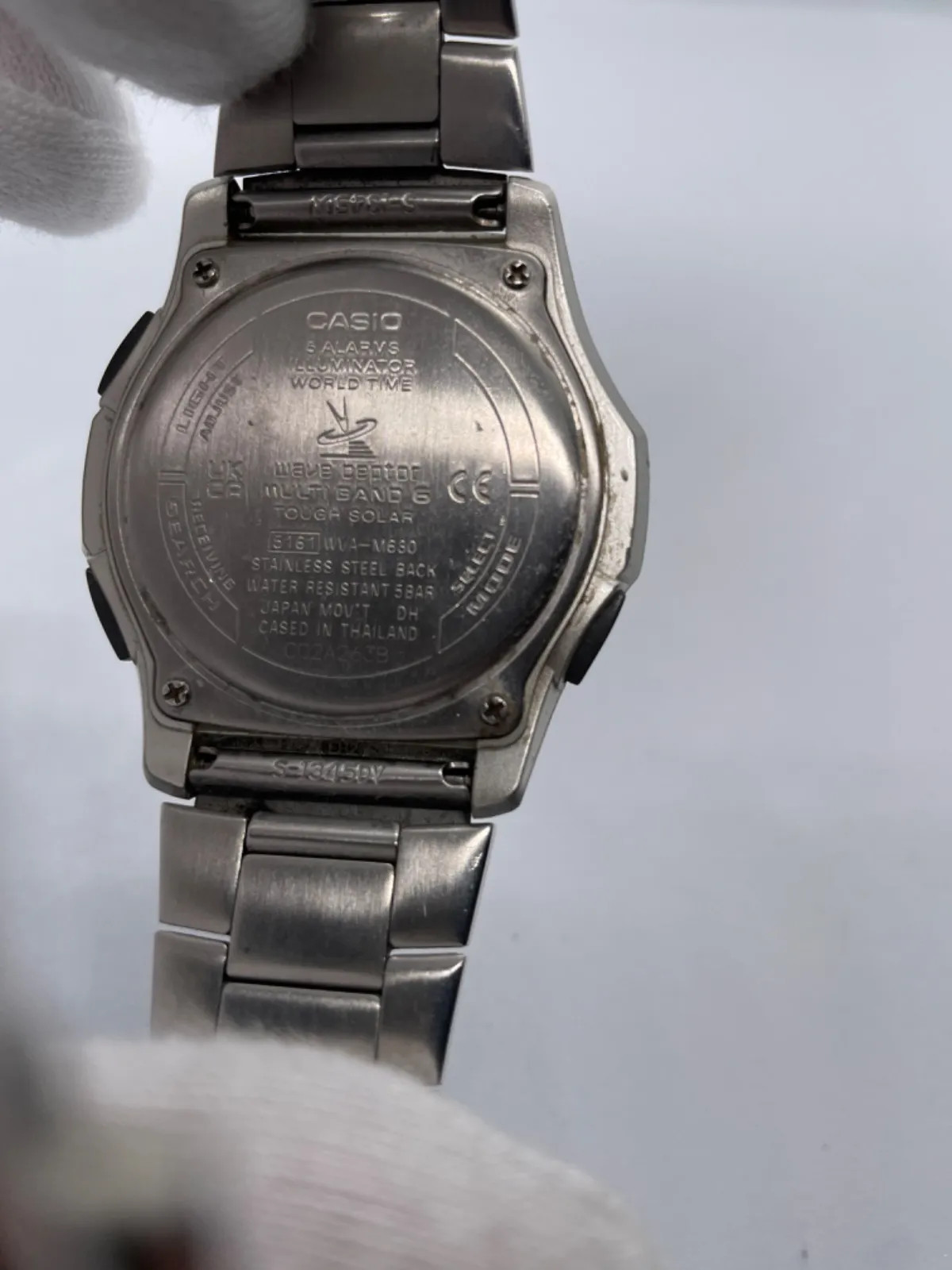 Casio Wave Ceptor radio-controlled watch