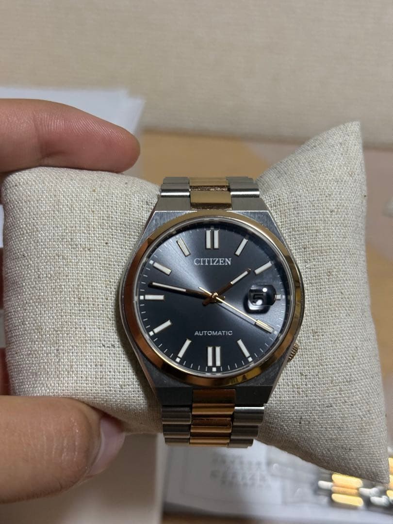 CITIZEN NJ0154-80H Automatic 40mm Box Used Watch Analog Date Running Stainless