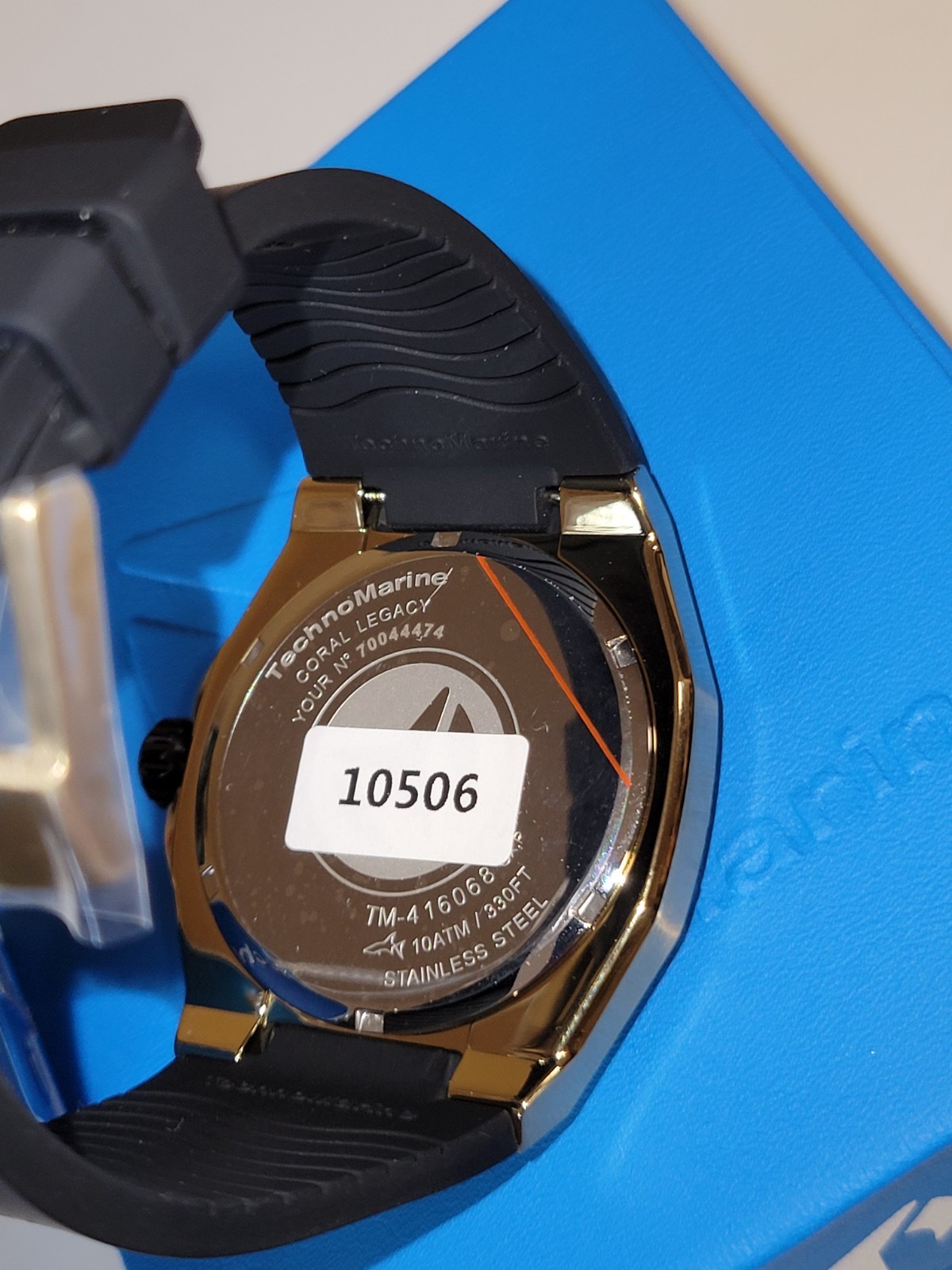 Technomarine TM-416068 CORAL Legacy Men 45 Plastic, stainless steel – NEW