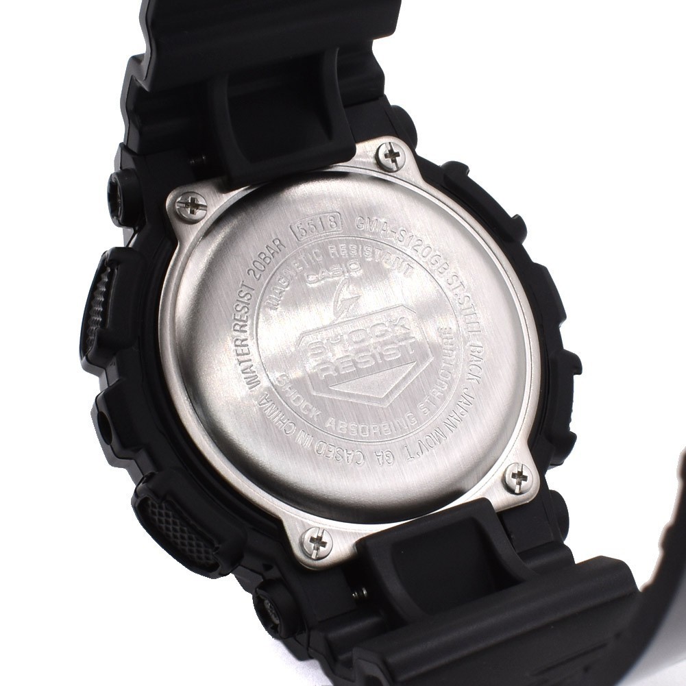CASIO Casio G-SHOCK G-Shock GMA-S120GB-1A ANALOG-DIGITAL Watch Men’s Women’s