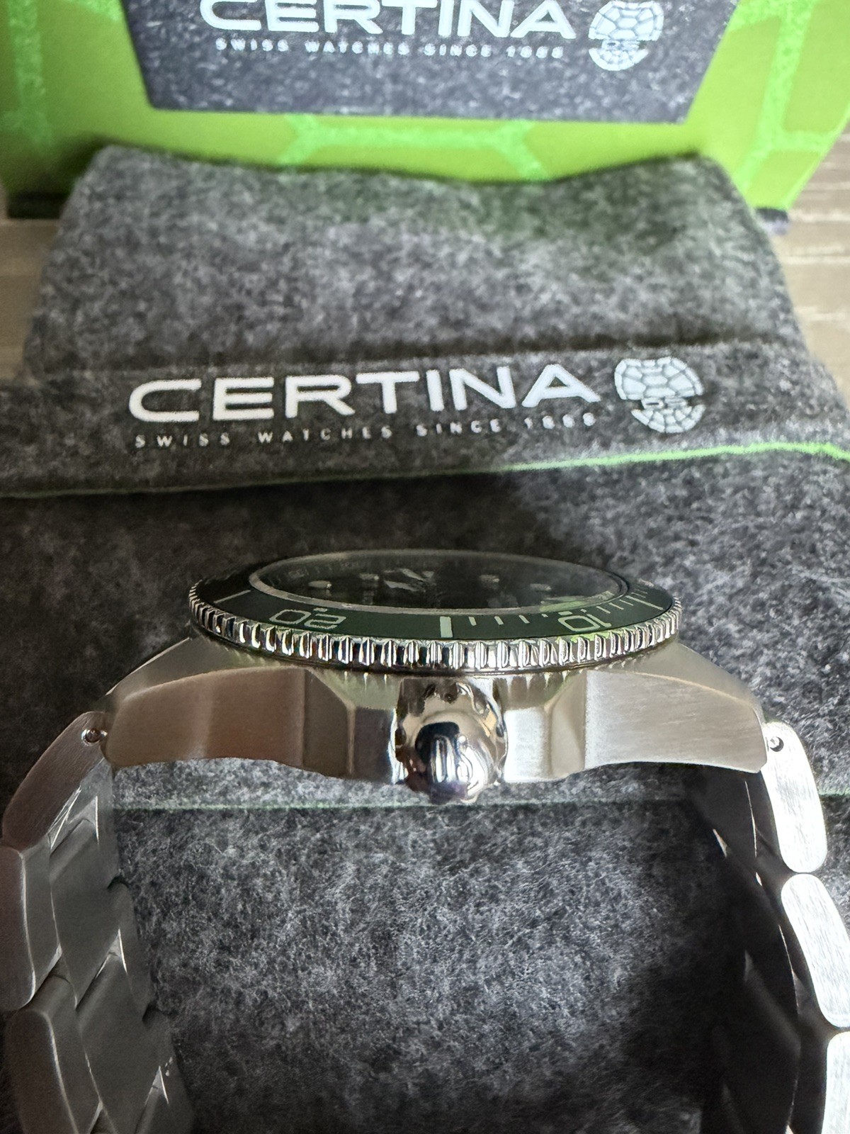 Certina DS Action Diver 40.5mm Quartz Back Dial Men’s Watch C0484074404100