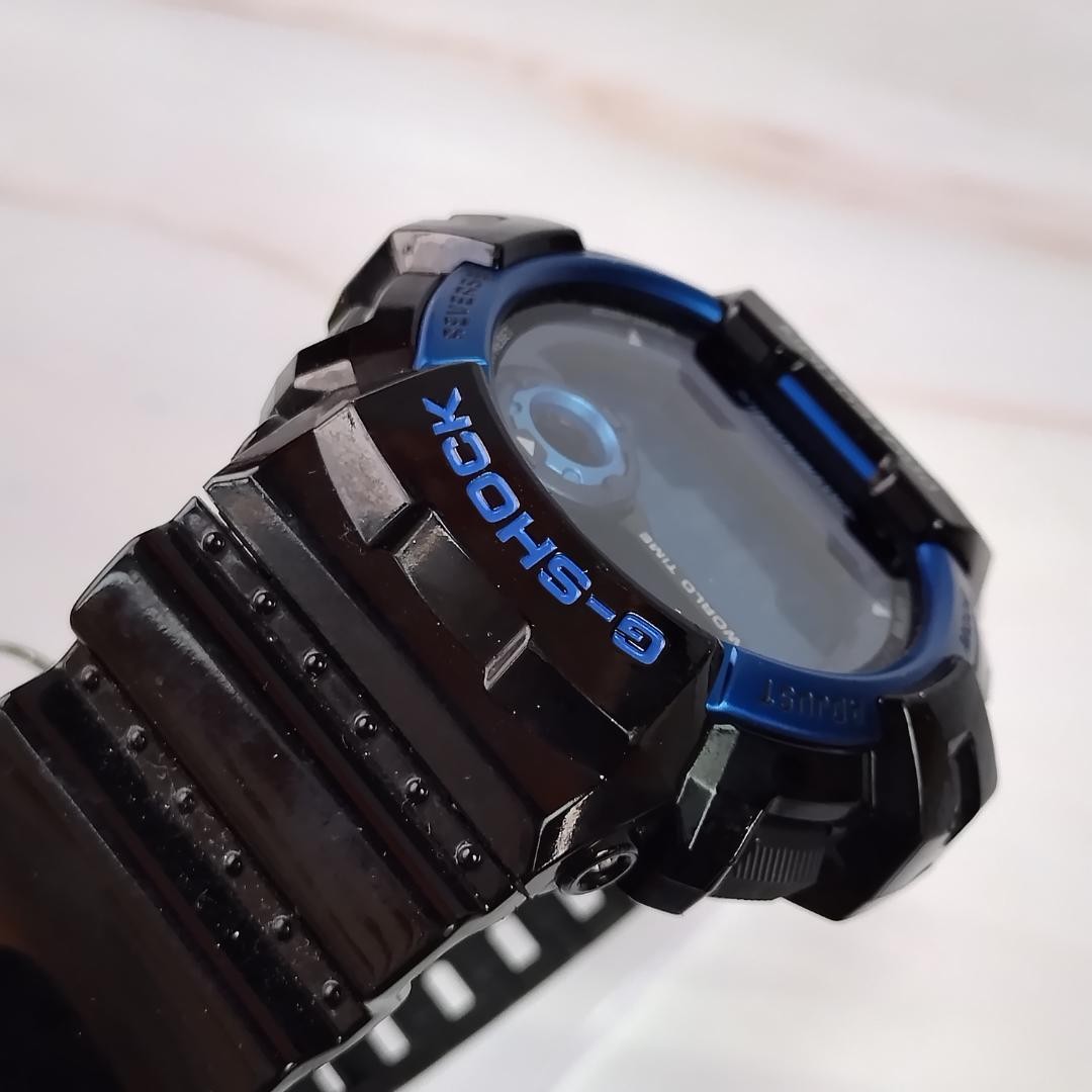 [New battery] Casio G-Shock G-8900A wristwatch digital blue working item