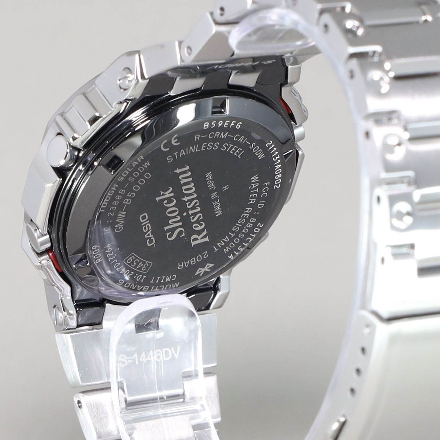 Casio G-SHOCK Full Metal GMW-B5000D-1JF Solar Radio Bluetooth Japan Import
