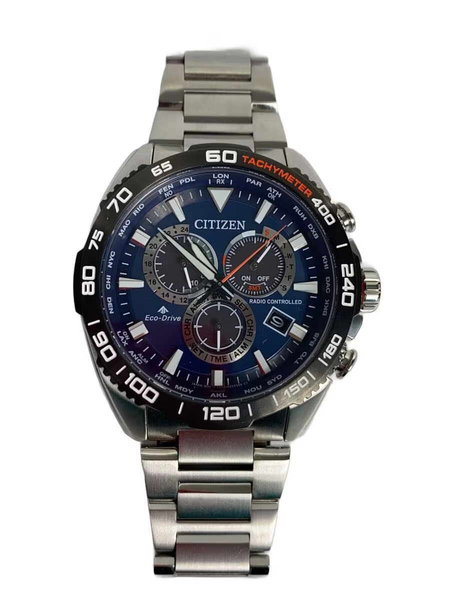 CITIZEN Solar Watch Analog NVY SLV E660 R010514