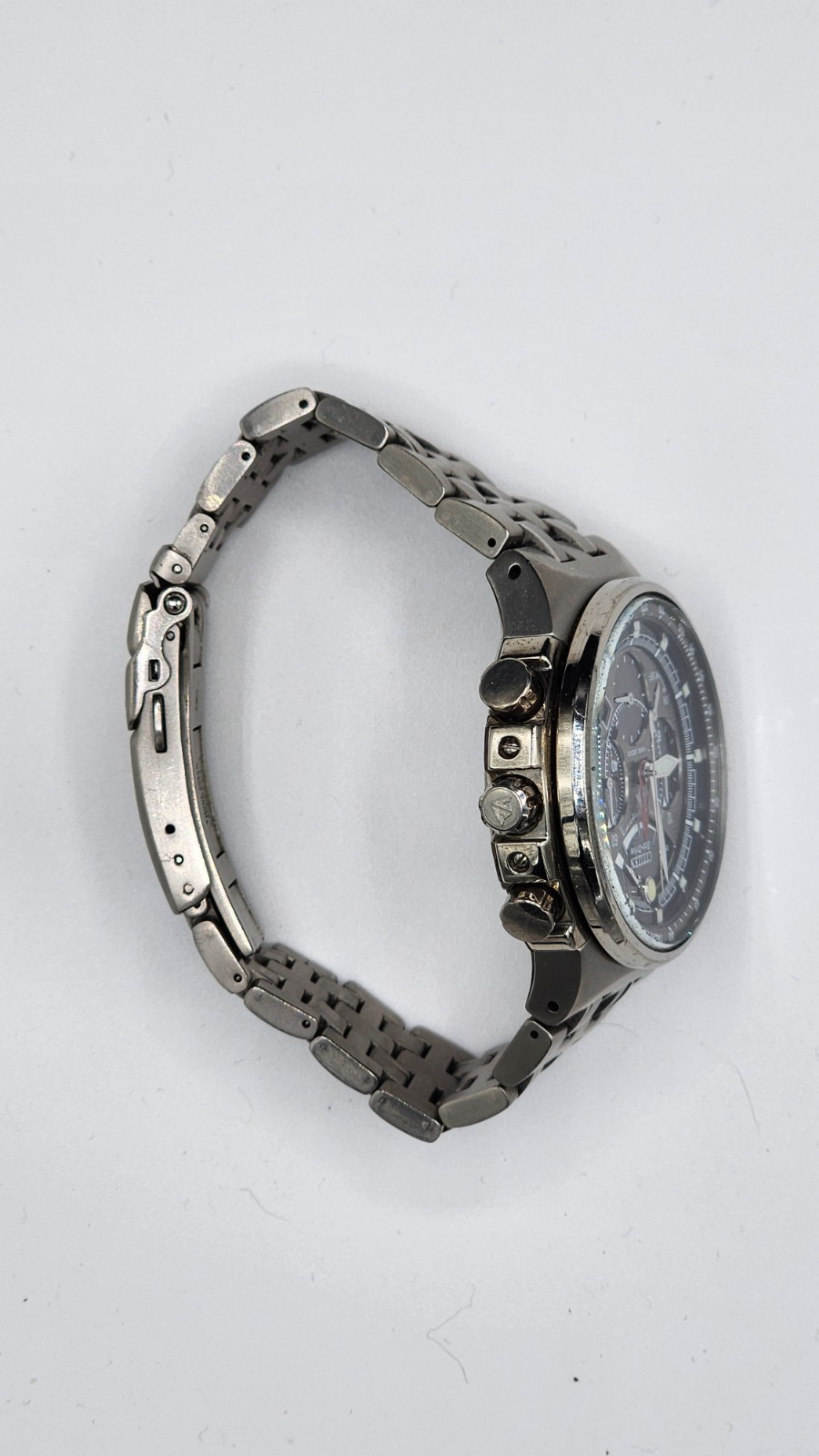 Citizen Eco-Drive Titanium Caliber 2100 Chronograph Model AV0021-52H