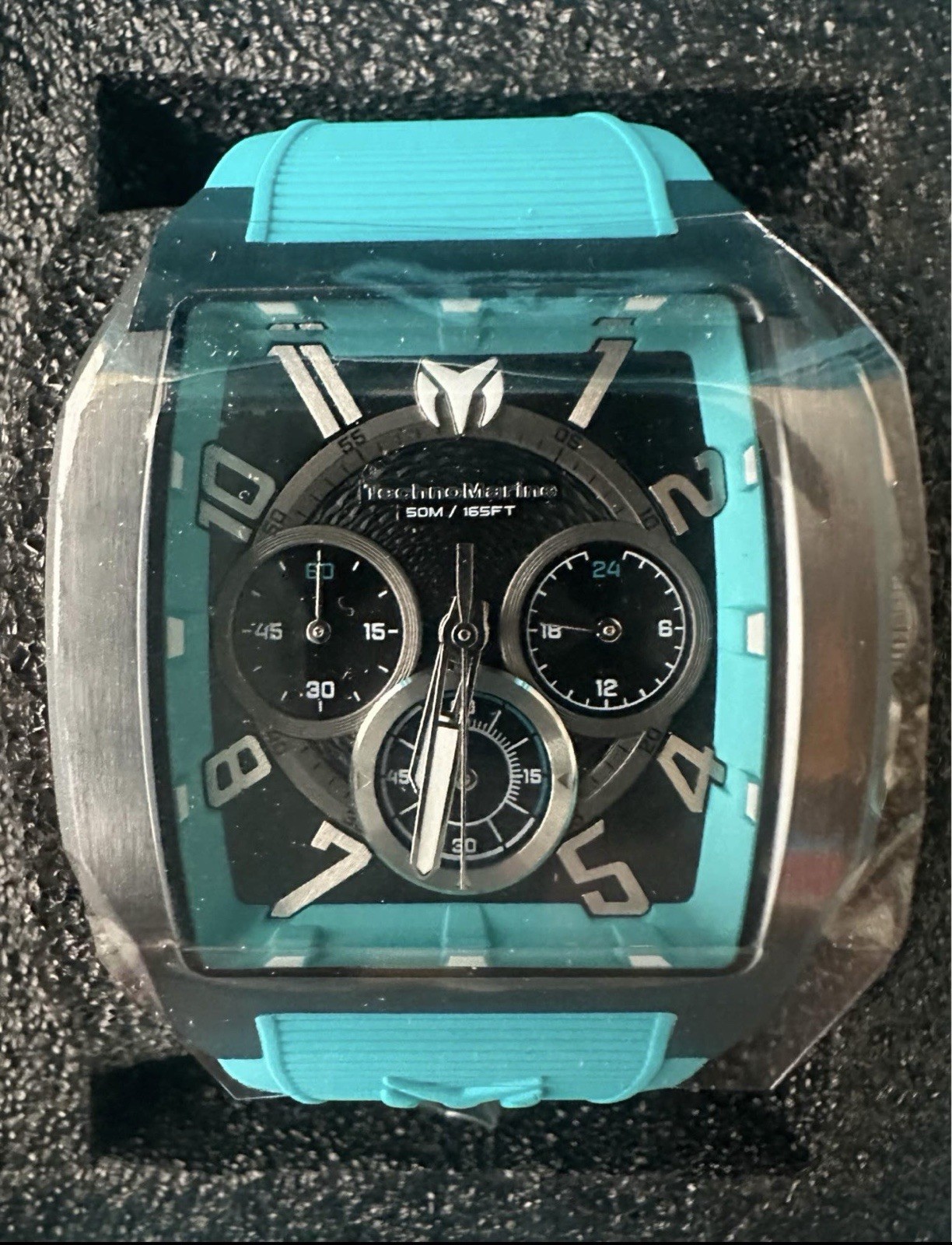 TechnoMarine Aqua Quadrant Men’s Watch -41mm in a Invicta Watch Case (TM-226110)