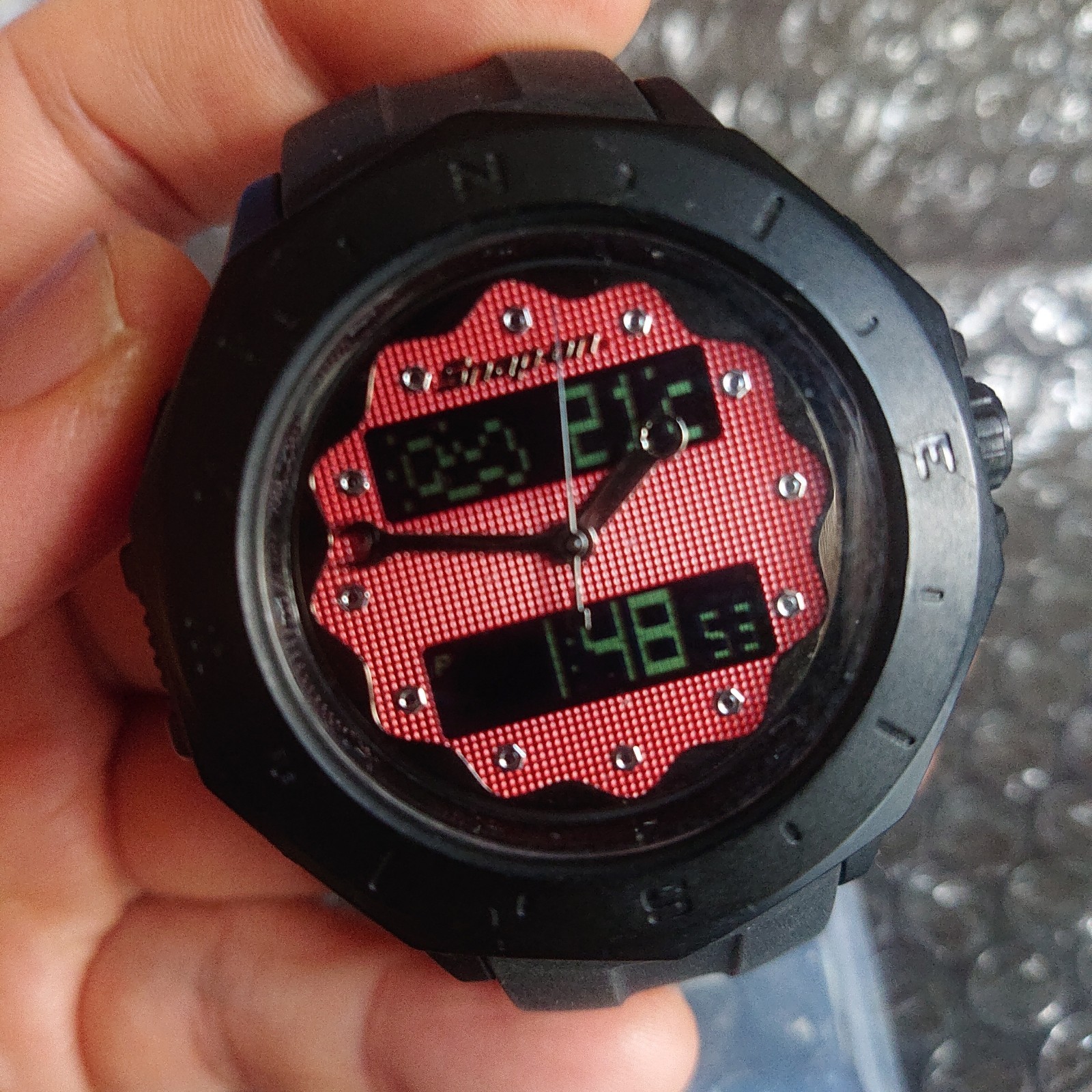 Rare Snap-on Digital-Analog Watch