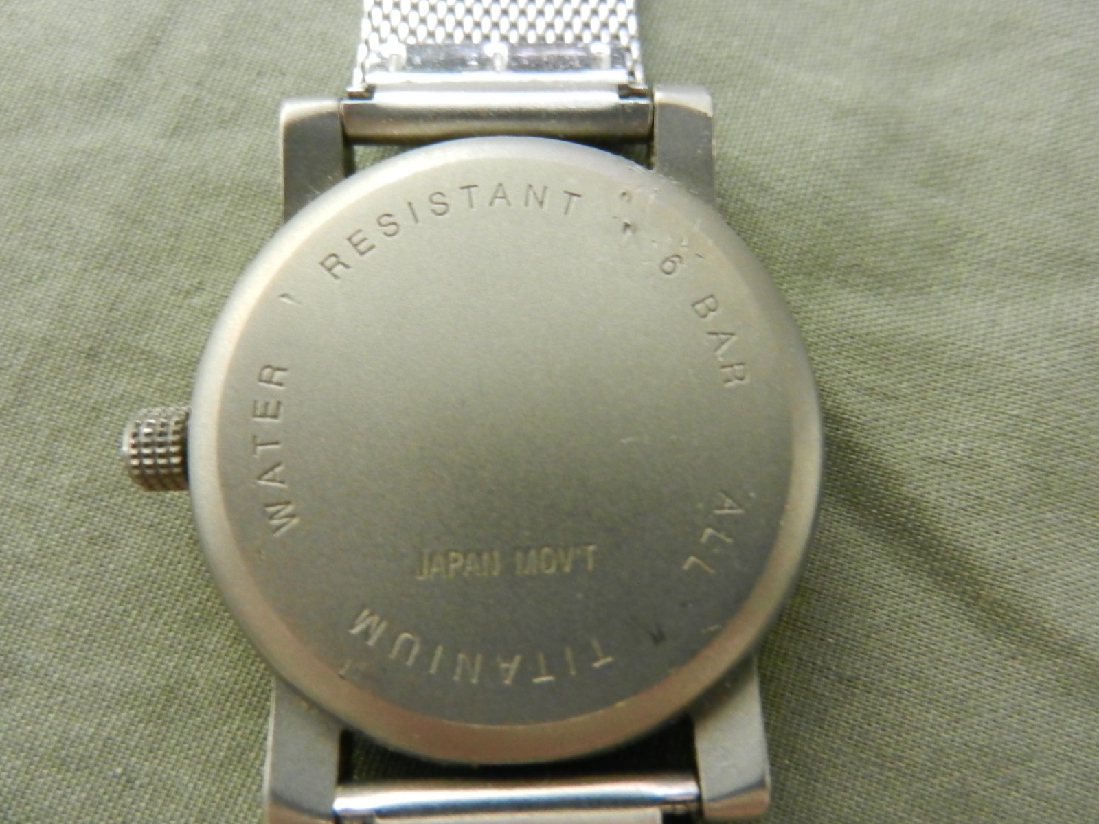 (2) Boccia Womens Watches – Titanium Cases / SS Mesh & Leather Band -NOT WORKING