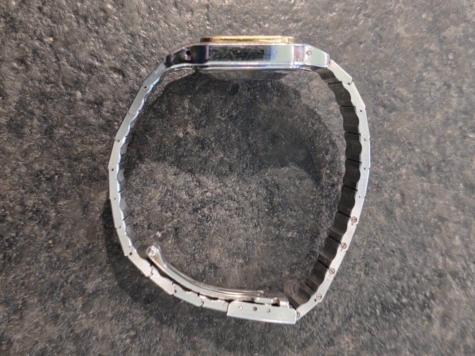 Ladies Cartier Santos Two-Tone Square Quartz Date Watch w/ Box & Booklets