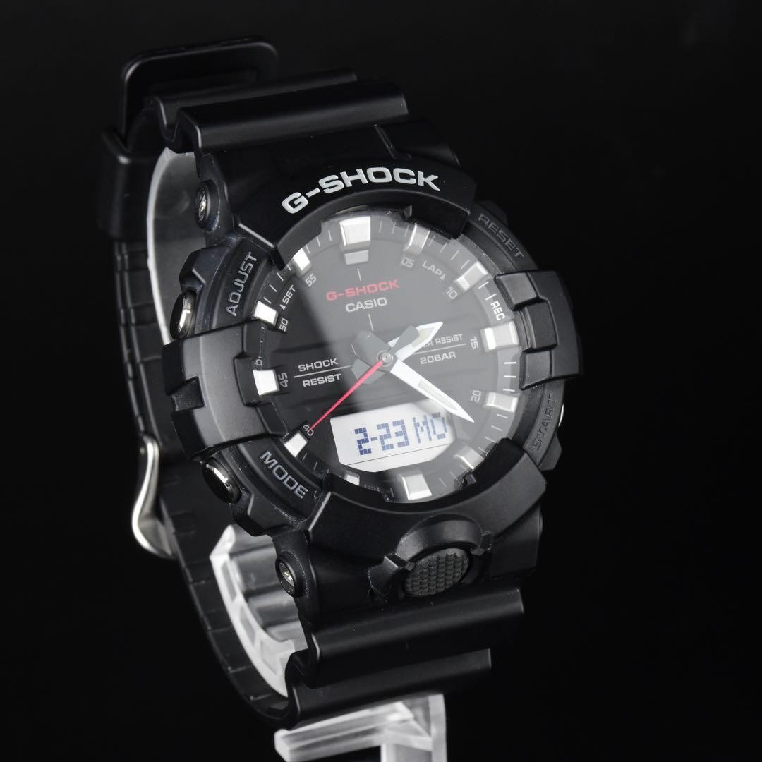 Excellent condition G-SHOCK watch GA-800-1AJF Black