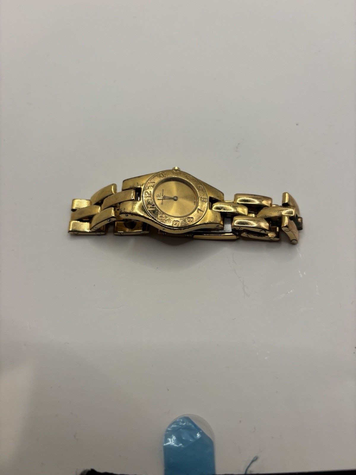 BAUME & MERCIER “Linea” GP Quartz Watch Used**NEEDS A BATTERY” FAIR CONDITION