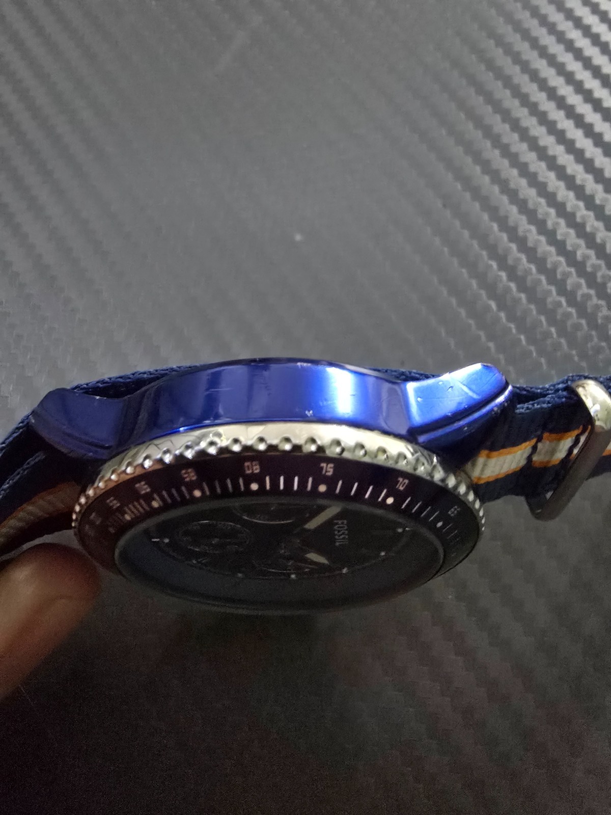 Fossil CH-2767 with Fossil Nato Strap – NEW BATTERY