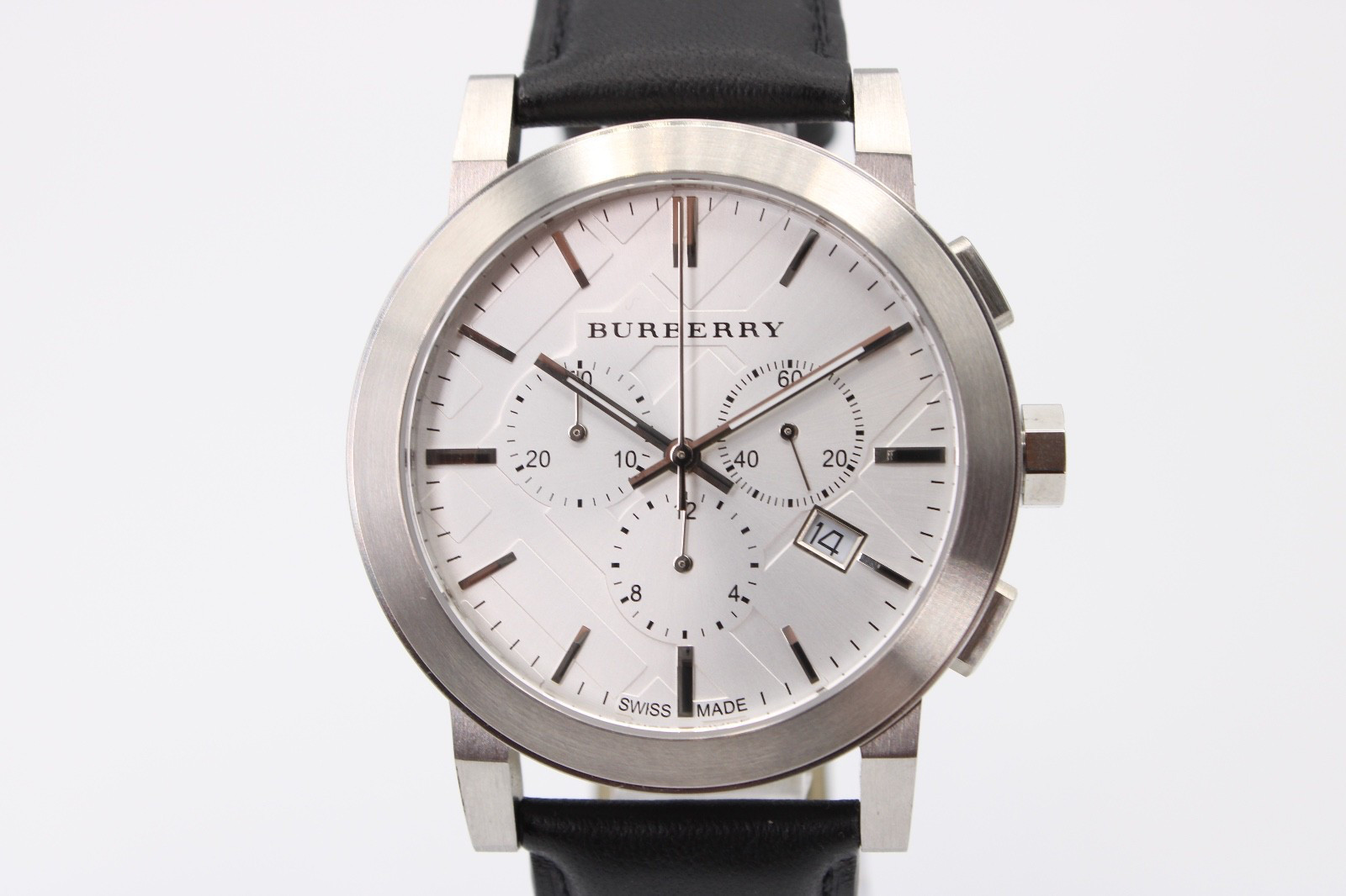 BURBERRY The City BU9355 Silver Dial Men’s Watch 42mm