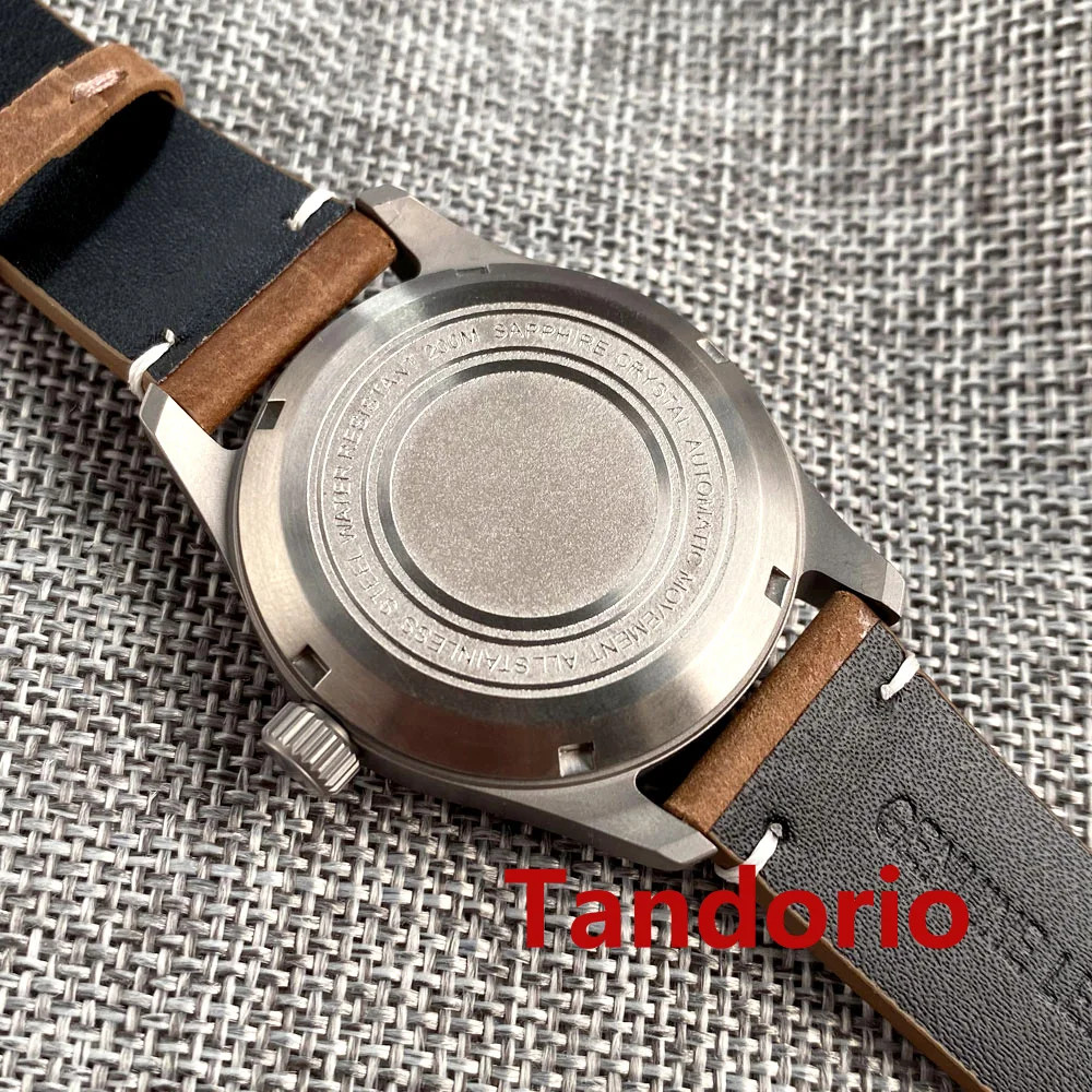 New 39mm Titanium Automatic Diver Men Watch For Japan NH35 Sapphire Glass 20ATM