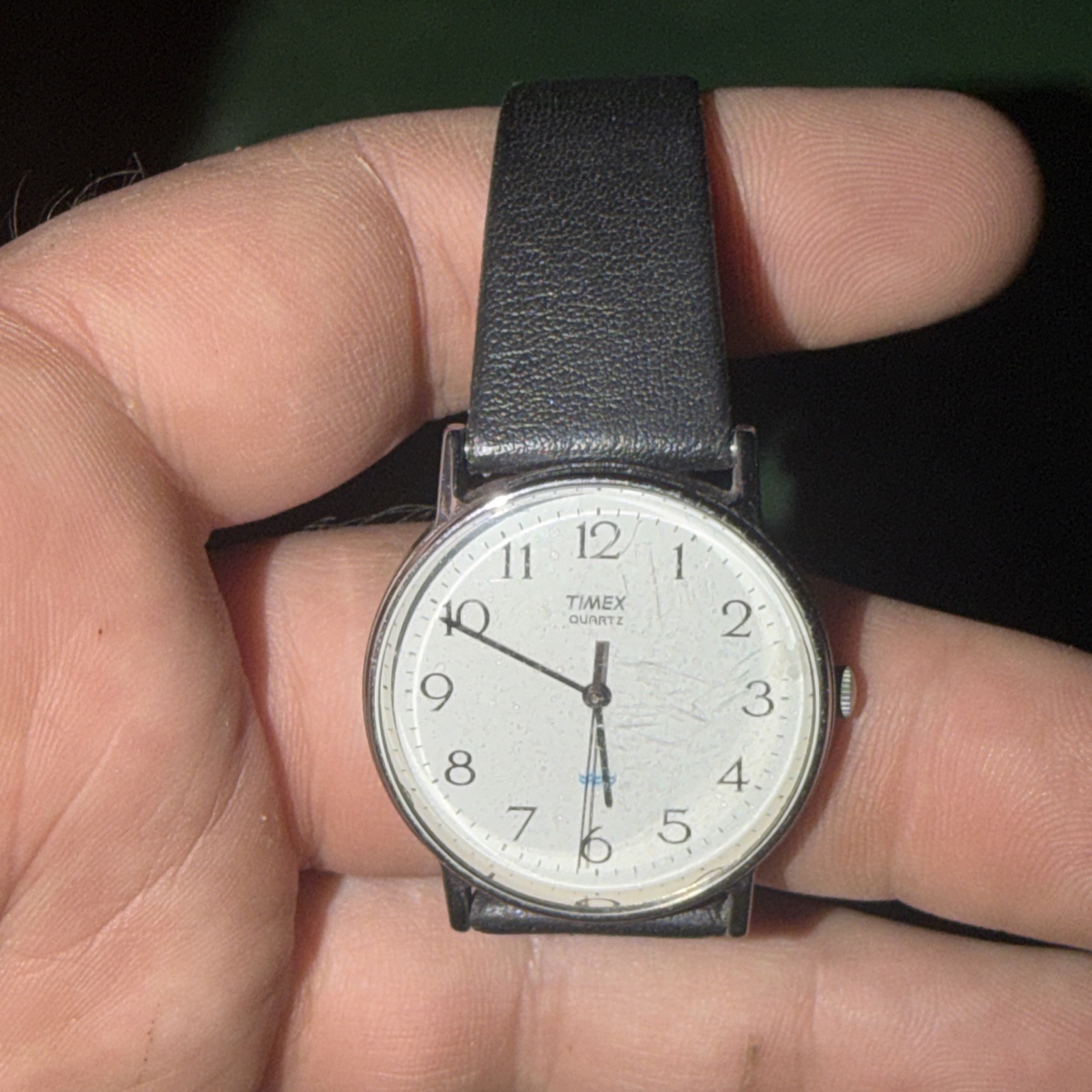 Men’s Timex Watch CR 2016 Cell * Stainless Steel Needs New Battery