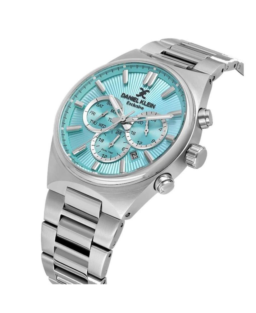DANIEL KLEIN Men Analog Quartz Casual Watch Classic Dress Blue Dial Waterproof R