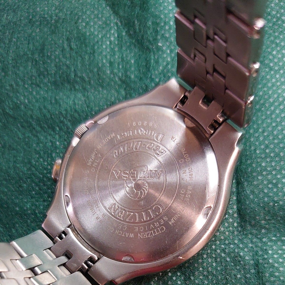 Citizen Attesa Solar-Powered Titanium Silver