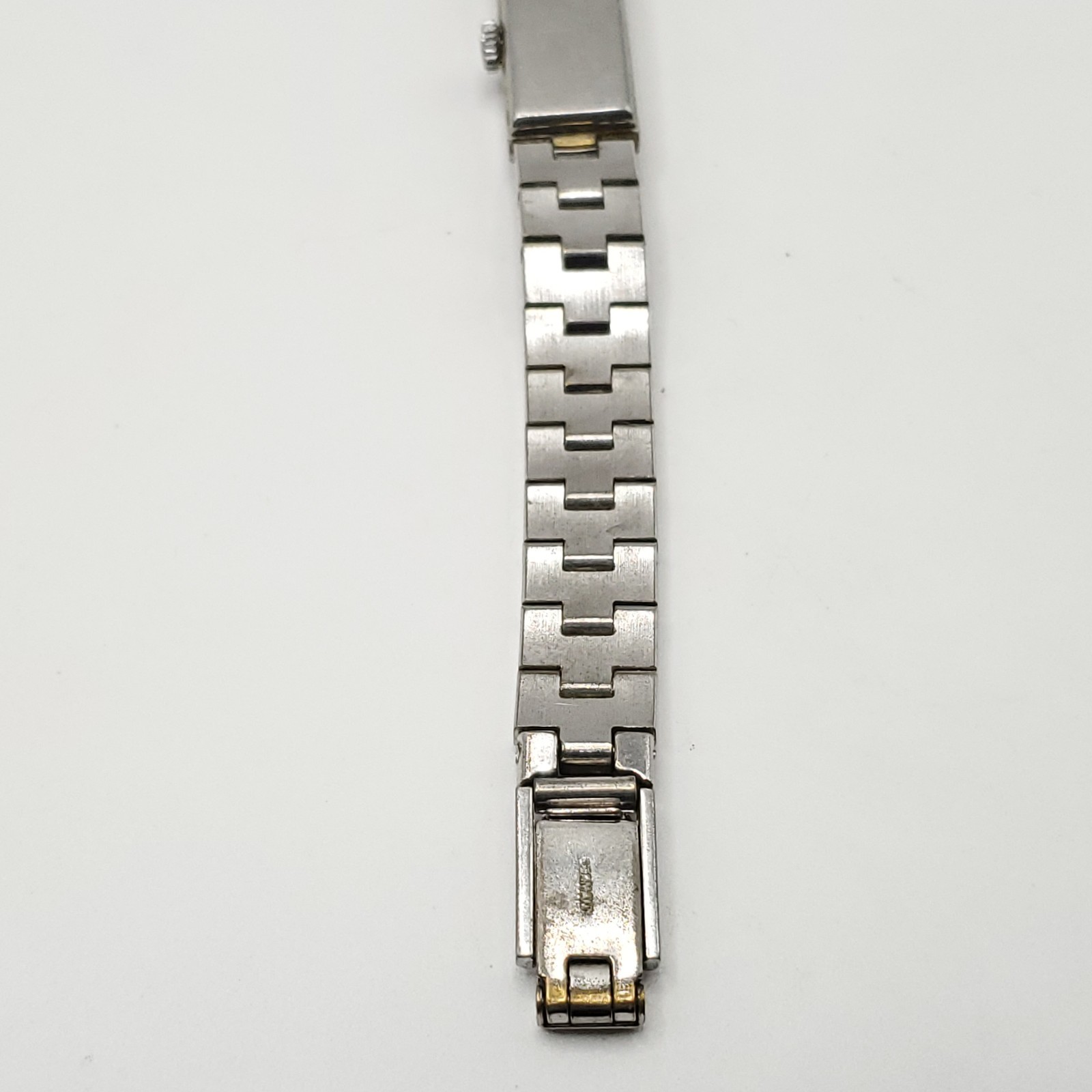 Vintage La Marque Mechanical Small Rectangle Dial Womens Watch 11mm Running 6.75