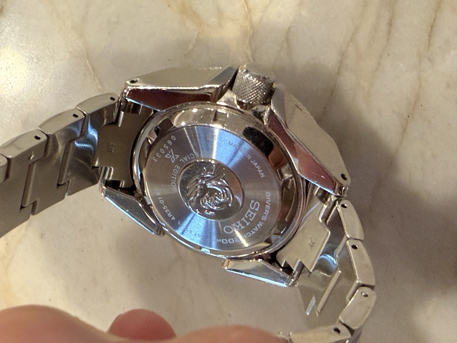 SEIKO ProspeX PADI SRPB99 Samurai Automatic PADI Diver’s Watch Steel Date Pepsi