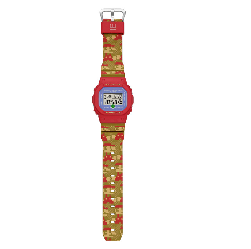 Mario Casio G-Shock DW5600SMB4JR Watch NintendoSuperMario DEL in 4 businesday