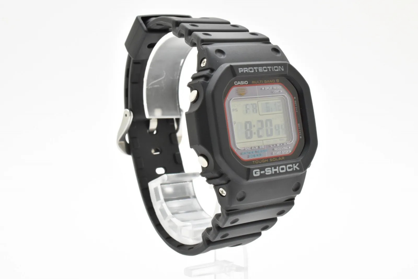 CASIO G-SHOCK GW-M5610U Radio-Controlled Solar Digital Men’s Watch, Square,