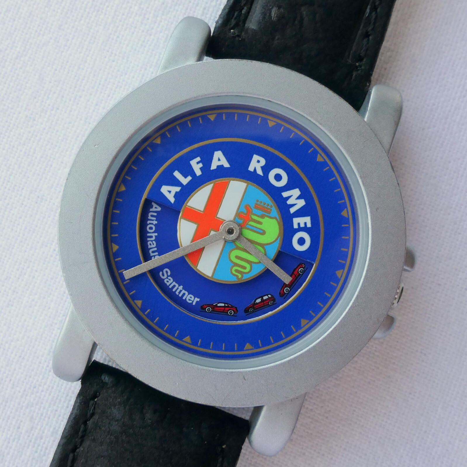 Alfa Romeo Autohaus Dealership Coupe Classic Racing Sport Car Accessory Watch