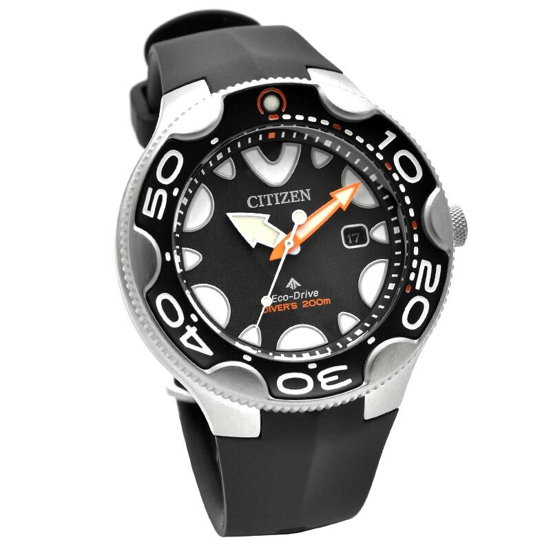 CITIZEN PROMASTER MARINE BN0230-04E Eco-Drive Diver’s Watch 200m Orca Black