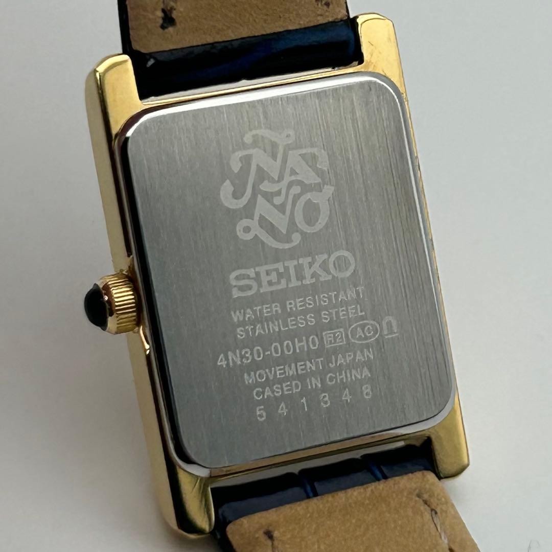 Seiko Nanouniverse 4N30-00H0 Gold Quartz Watch Made in Japan 074431