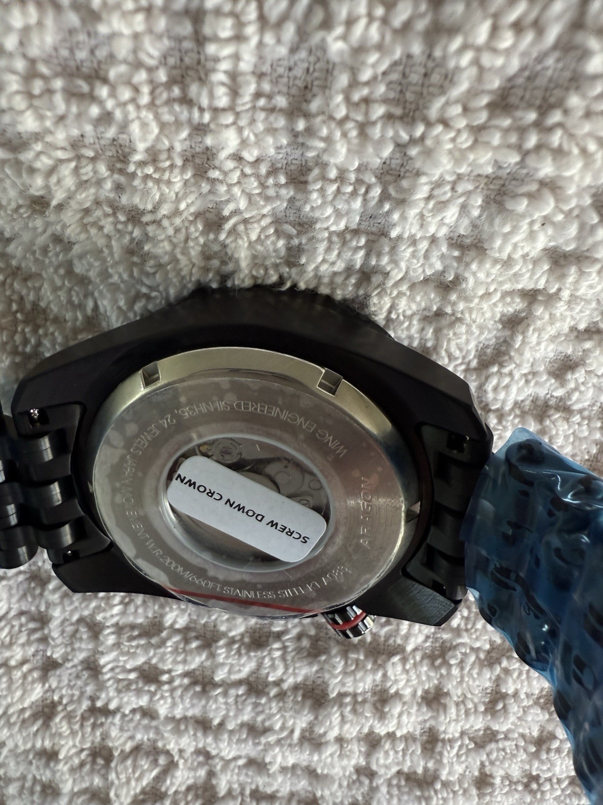 Aragon Men’s Automatic Diver Sea Charger NH35 Movement 50mm
