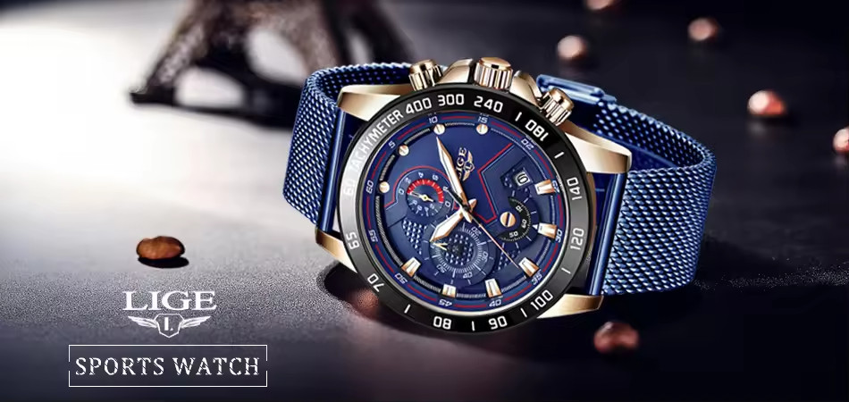 2025 New Fashion Casual Luxury Luminous Waterproof Men’s Quartz Watch