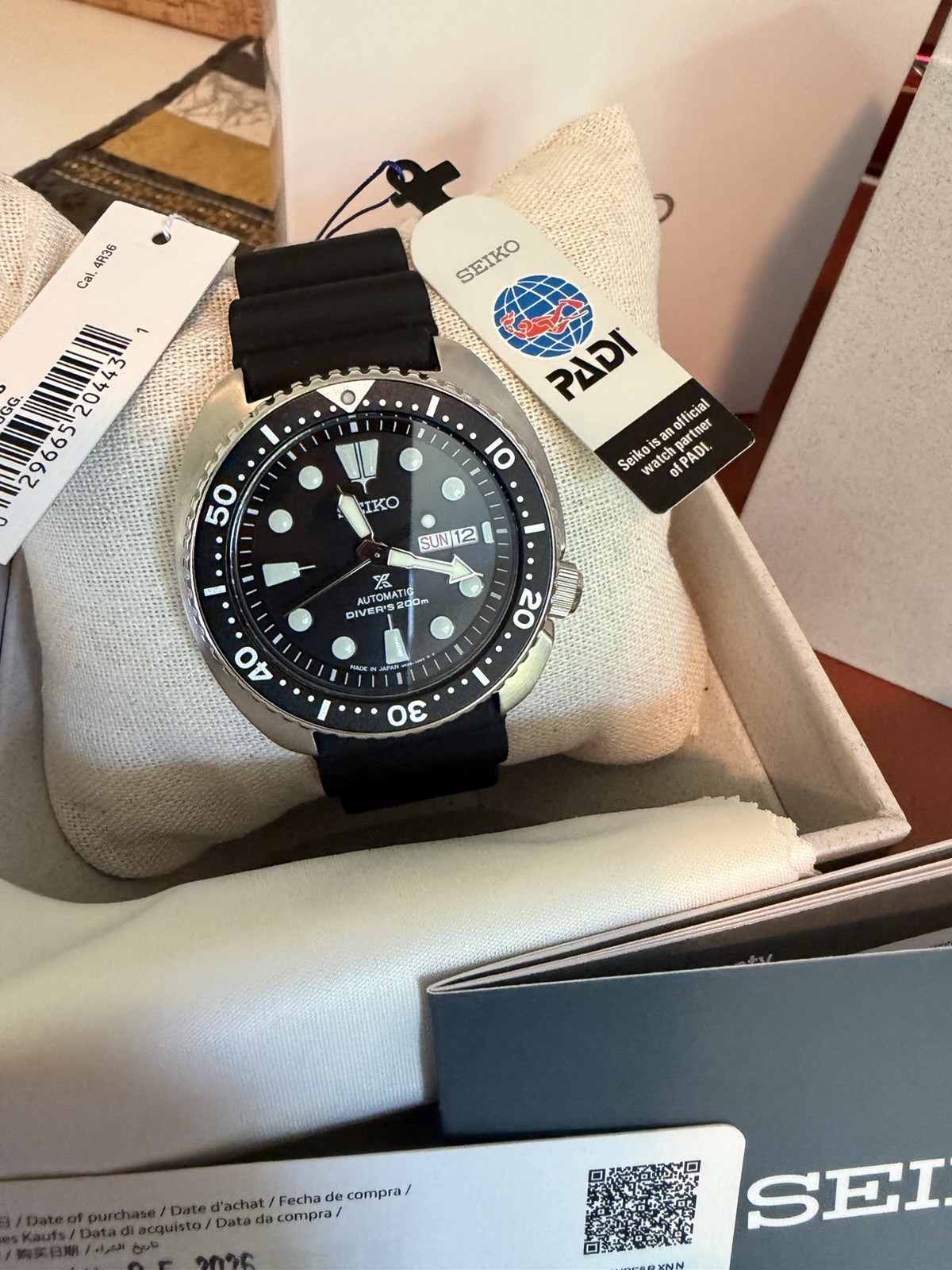 Seiko Prospex Automatic Divers Men’s Watch SRPE93