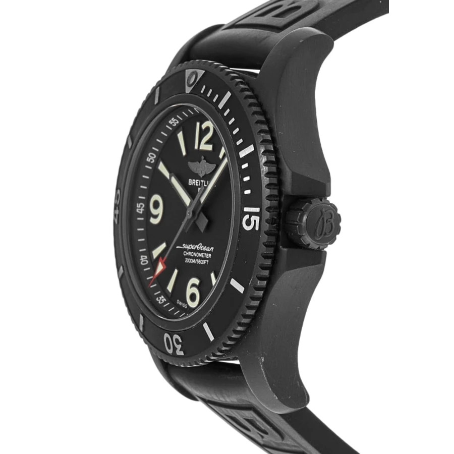 Breitling Superocean 46 Black Steel Black Men’s Watch M17368B71B1S1-PO