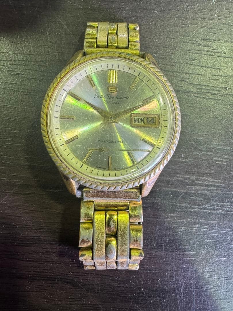 GA174 SEIKO 5 Sportsmatic Deluxe Fluted