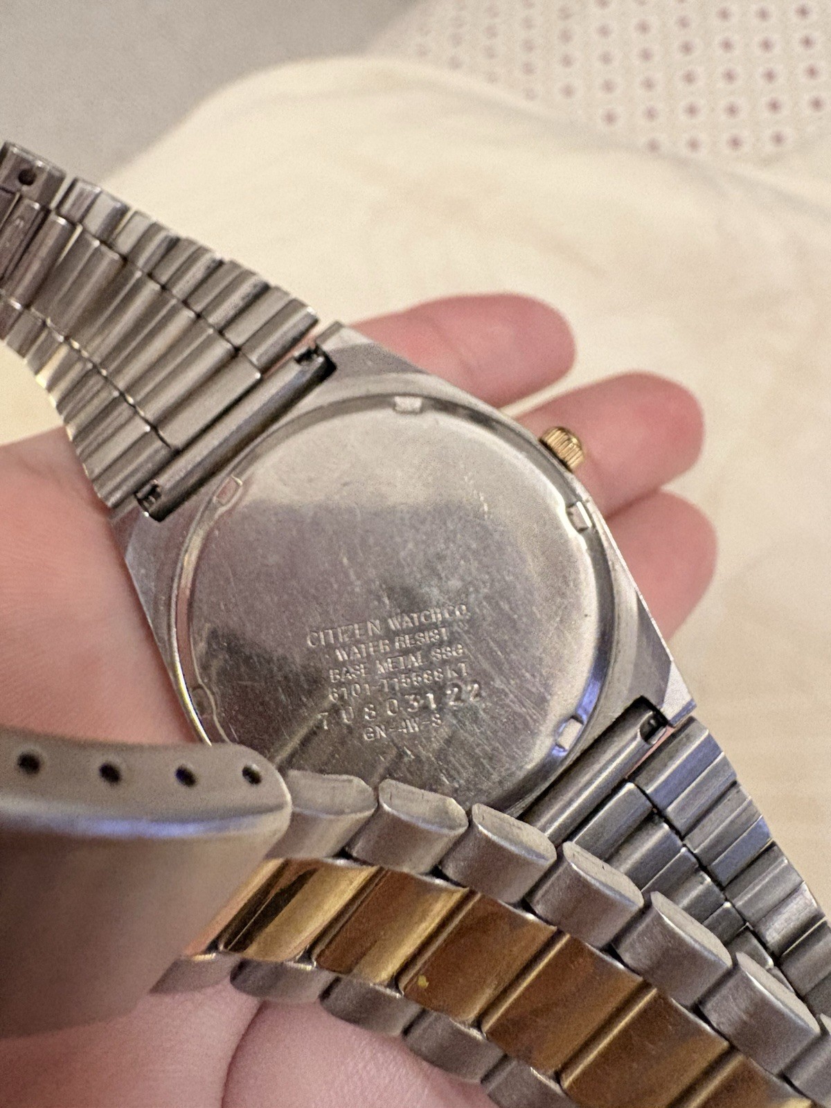 Citizen Men’s Vintage Quartz Watch Stainless Two-Tone