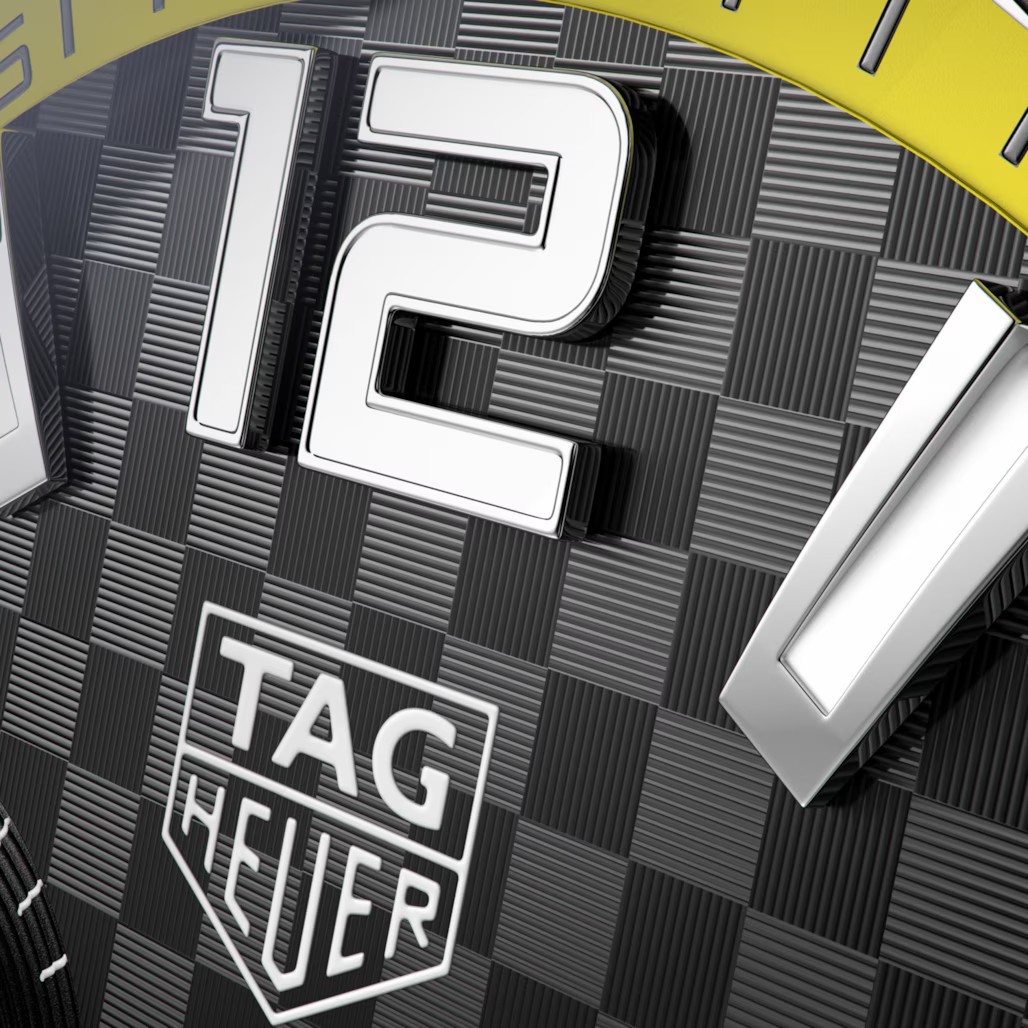 TAG Heuer Formula 1 Chronograph Black/Yellow Dial 43mm Men Watch CAZ101AC.BA0842