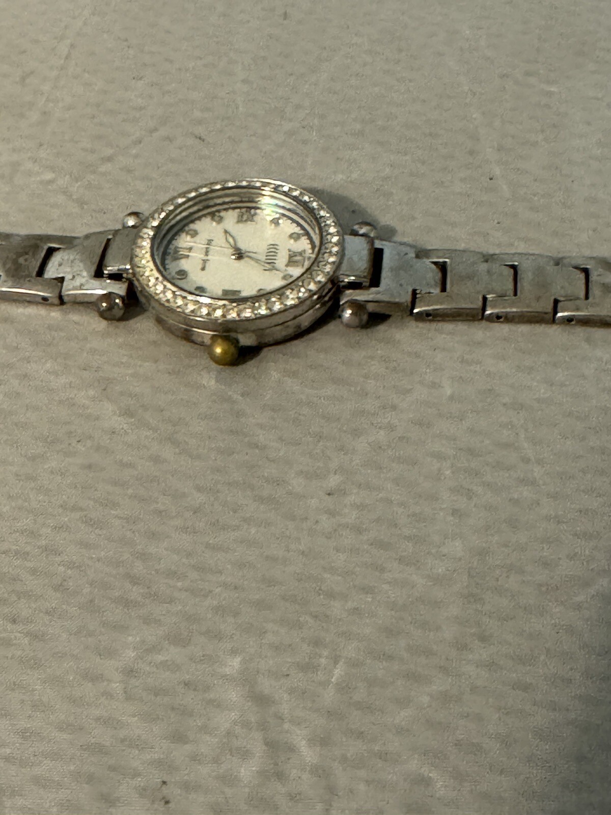 ECCLISSI STERLING SILVER STAINLESS BAND # 22340 NICE new battery