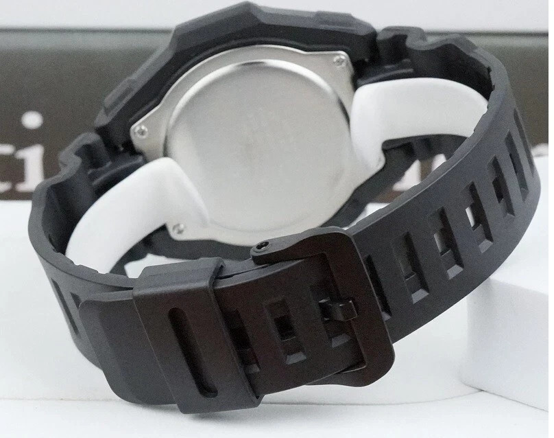 Casio Illuminator Analog Resin Strap Black Dial Quartz MW620H1AV WR100m